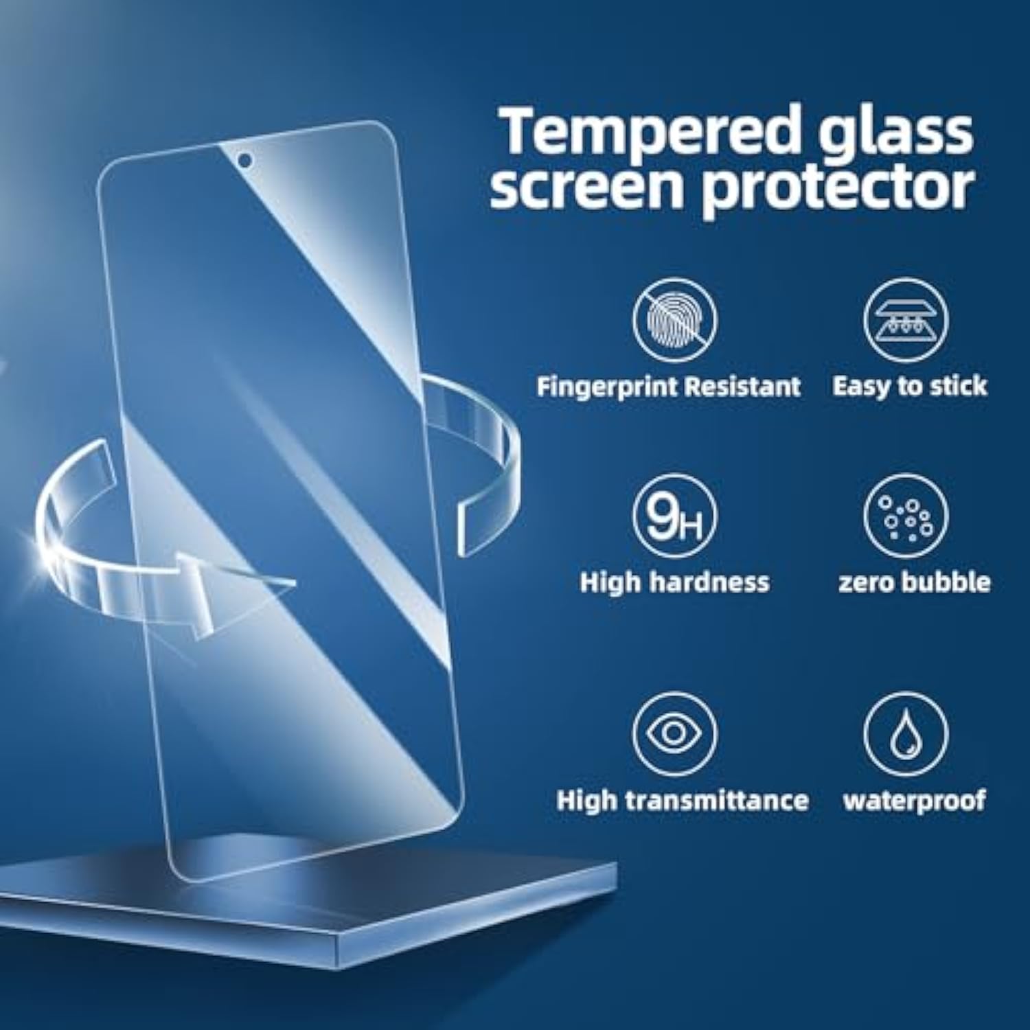 3-Pack Tempered Glass Screen Protector for Samsung Galaxy S24 FE 5G