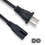 Cable 6 Ft Ac Power Cord Compatible With Vizio Tv E Series: E221-A1, E221-A1, E291-A1, E231-B1, E231I-B1; Smartcast E43-E2 Lcd Monitor Sb3621N-E8 Sb3821-C6 Sb3851-Co Sb4051-C0 Sound Bar