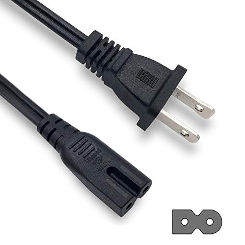 Cable 6 Ft Ac Power Cord Compatible With Vizio Tv E Series: E221-A1, E221-A1, E291-A1, E231-B1, E231I-B1; Smartcast E43-E2 Lcd Monitor Sb3621N-E8 Sb3821-C6 Sb3851-Co Sb4051-C0 Sound Bar