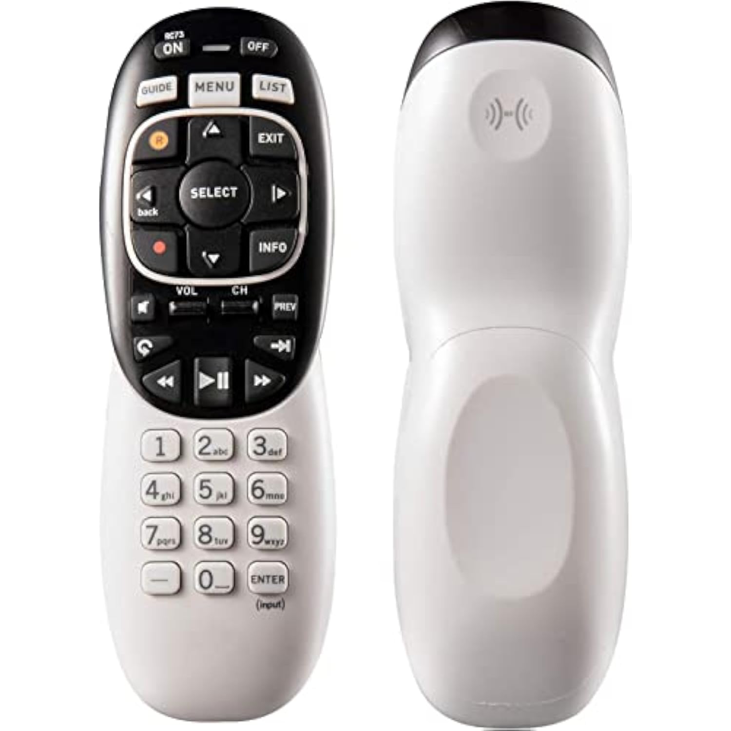 RC73 Universal IR/RF Remote Compatible with DirecTV HR20-54 and RC71-72