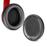 Ear Pads Cushion, Replacement Earpads For Beats Studio Pro Headphone Soft Protein Leather Earpad Cushion(Black)