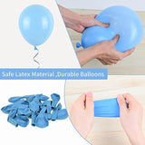 Royal Blue & Silver Balloon Garland Kit for Birthday, Baby Shower, Wedding, or Anniversary