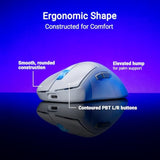 ASUS ROG Keris II Ace Wireless Gaming Mouse – Right-Handed Ergonomic, 54g, Tri-Mode Connectivity, 42K DPI, up to 107Hr Battery, PC/Mac Support - White