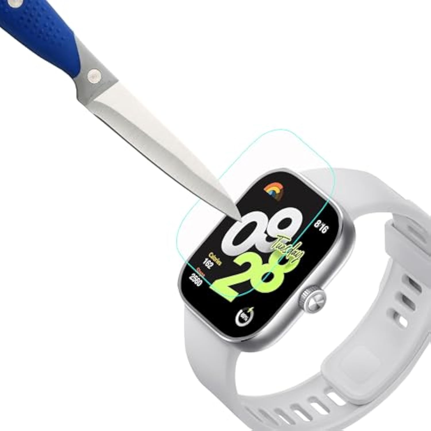 Screen Protector Compatible With Xiaomi (Redmi Watch 4) [Tempered Glass] [3-Pack] [Japan Glass With 9H Hardness]