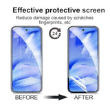 2+2 Pack For Google Pixel 9A Hydrogel Screen Protector [Not Glass] + Camera Lens Protector Tempered Glass, Touch Sensitive Self-Healing For Google Pixel 9A Screen Protector