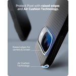 Spigen Liquid Air Designed For Pixel 9 Case/Pixel 9 Pro Case (2024) [Hard Shell] [-Grade Protection] - Matte Black