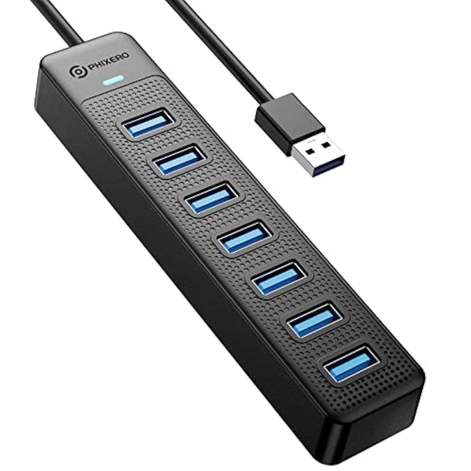 7-Port Usb 3.0 Hub With Usb C Power Port, Usb Hub 3.0 Multi Usb Port Hub, Port