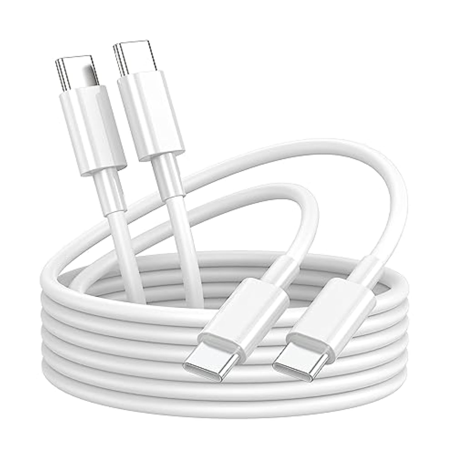 Usb C To Usb C Charging Cable For Apple Iphone 16 Charger Fast 6Ft Long Usbc To Usb-C Power Cord For Iphone 16/15 Pro Max/Macbook Air 13 Inch/Ipad Pro/Air/10Th/4/5 Type C 2Pack 6 Ft 60W