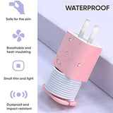 4-Pack 2 In 1 Silicone Charger Protector With Cord Wrap, Iphone Silicone Power Adapter Case, Snapback Charger Winder, Compatible With 18W/20W - 1.65 X 1.1 Inches