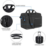 Laptop Briefcase For Men Women, 17.3 Inch Laptop Bag Water Repellent & Expandable Messenger Bag With Strap, Premium Shoulder Bag Womens Briefcase Computer Bag For Travel/Business, Black