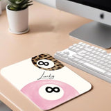 Pink Mouse Pad,Cute Mousepad,Girly Office Decor,Pink Desk Supplies,Girly For Computers Laptop Office Desk Accessories 9.4X7.8 Inch
