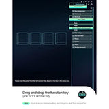 4 Fully Programmable Keys With Floating Window And Macro Multifunctional Keypa