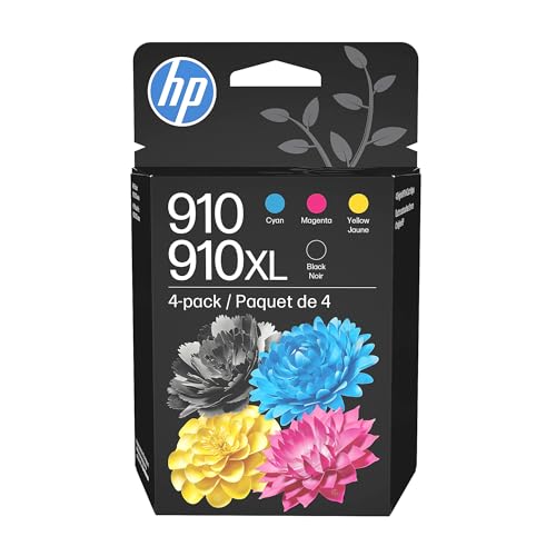 910 Black, Cyan, Magenta, Black Ink Cartridge (Black Xl + Cmy)