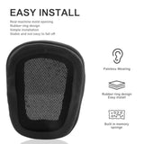 G933 Ear Pads And Headband Replacement Ear Cushions Compatible With Logitech G933 G633 Headphones Soft Protein Leather High-Density Memory Foam Earmuffs Earpads Ear Cups Cover Repair Parts -Black