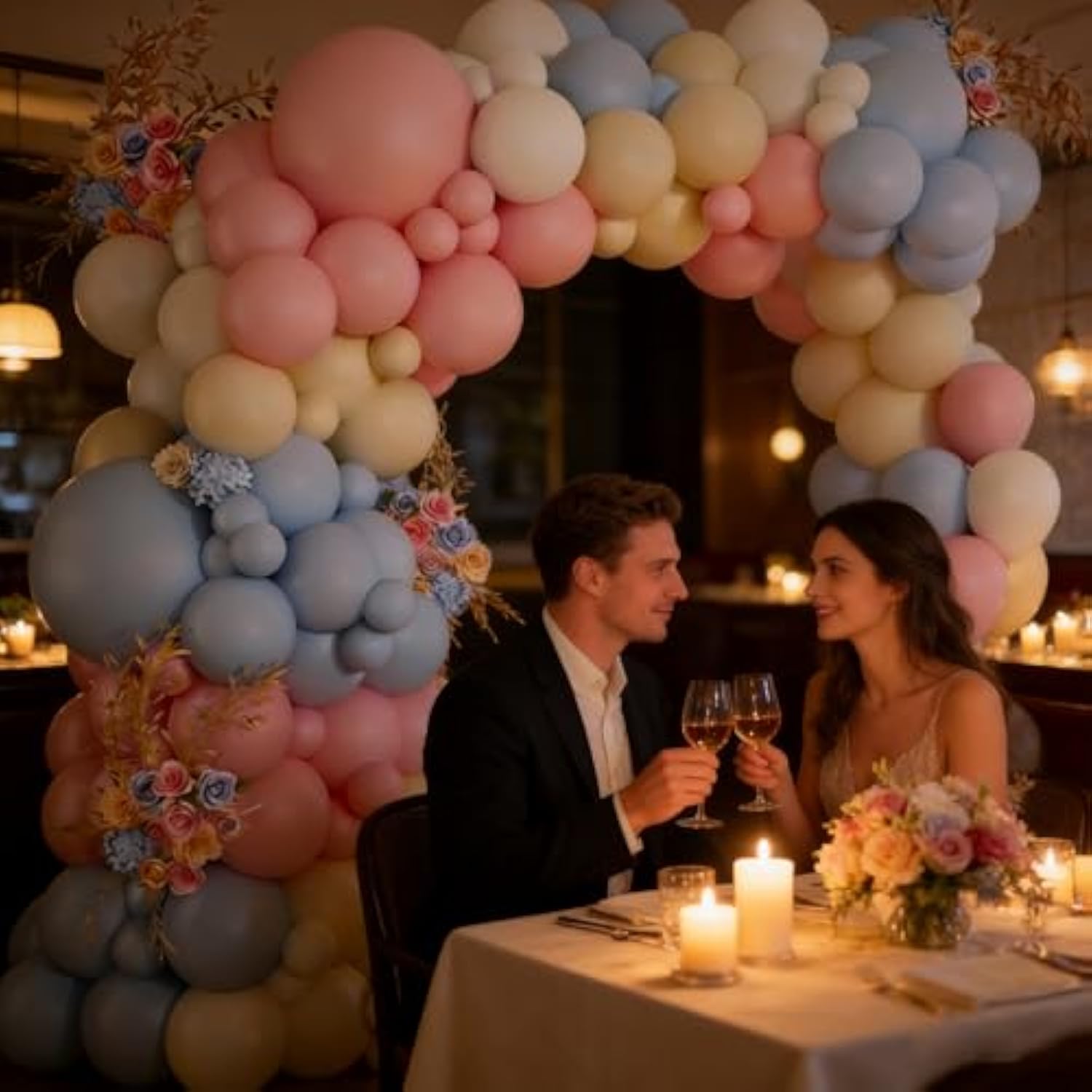 Balloon Garland, Ballon Arch, Pastel Balloon Arch Kit, 108-Piece Pastel Set, Versatile Party Decorations For Birthday, Spring & Rustic Farmhouse Celebrations