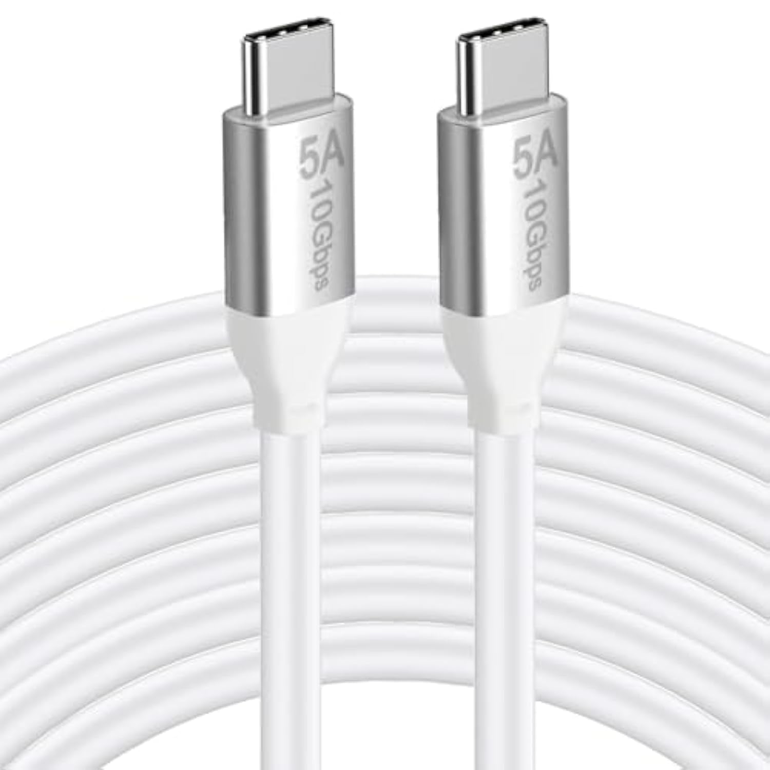 Usb C To Usb C 3.1 Cable 15Ft, 10Gbps Usb 3.1 Gen 2 Cable, 4K@60Hz Monitor Cor