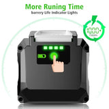 40V 6Ah Replacement Battery for Greenworks 40V G-Max Power Tools