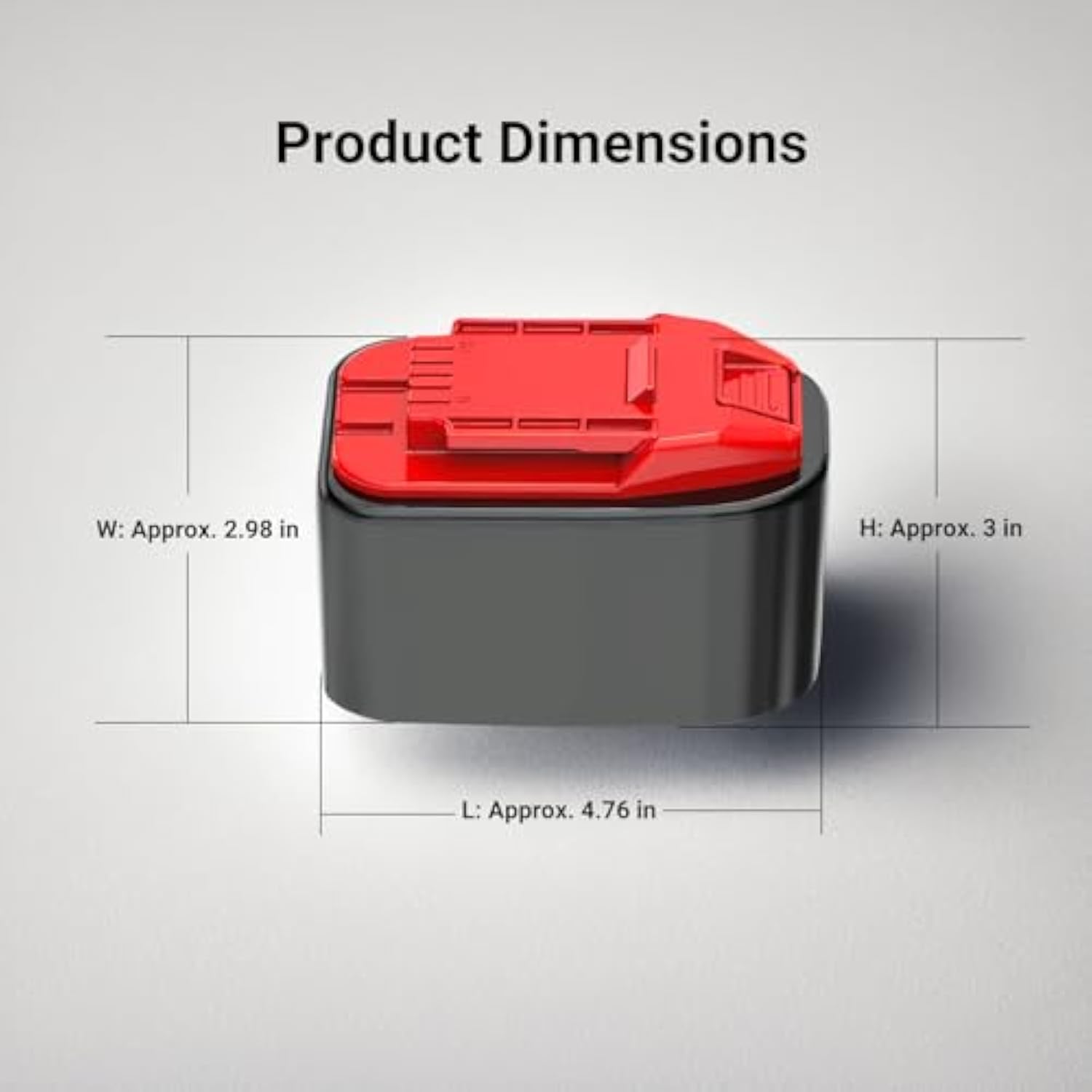 Adapter For Bauer 20V Tools - Compatible With Ryobi 18V Batteries For Powering, No Charging Function, 1 Adapter Only