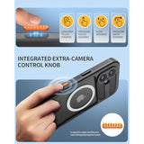 Magnetic For Iphone 17 Pro Max Case, Ip68 Waterproof Dustproof Case, [Compatible With Magsafe] [Built-In Screen Protector] Full Body Heavy Duty Rugged Phone Cover 6.9 Inch, Black/Clear