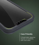 Matte Screen Protector for iPhone 13 / iPhone 13 Pro Tempered Glass (Full Coverage) Anti-Glare Fingerprint/Smudge Proof Finish (Case Compatible)
