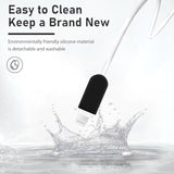 Diy Cable Protector For Iphone, Unique Design Frosted Black Charger Cover Silicone Wire Saver Soft Protector For Iphone 8 11 12 13 14 15 Plus Pro Max