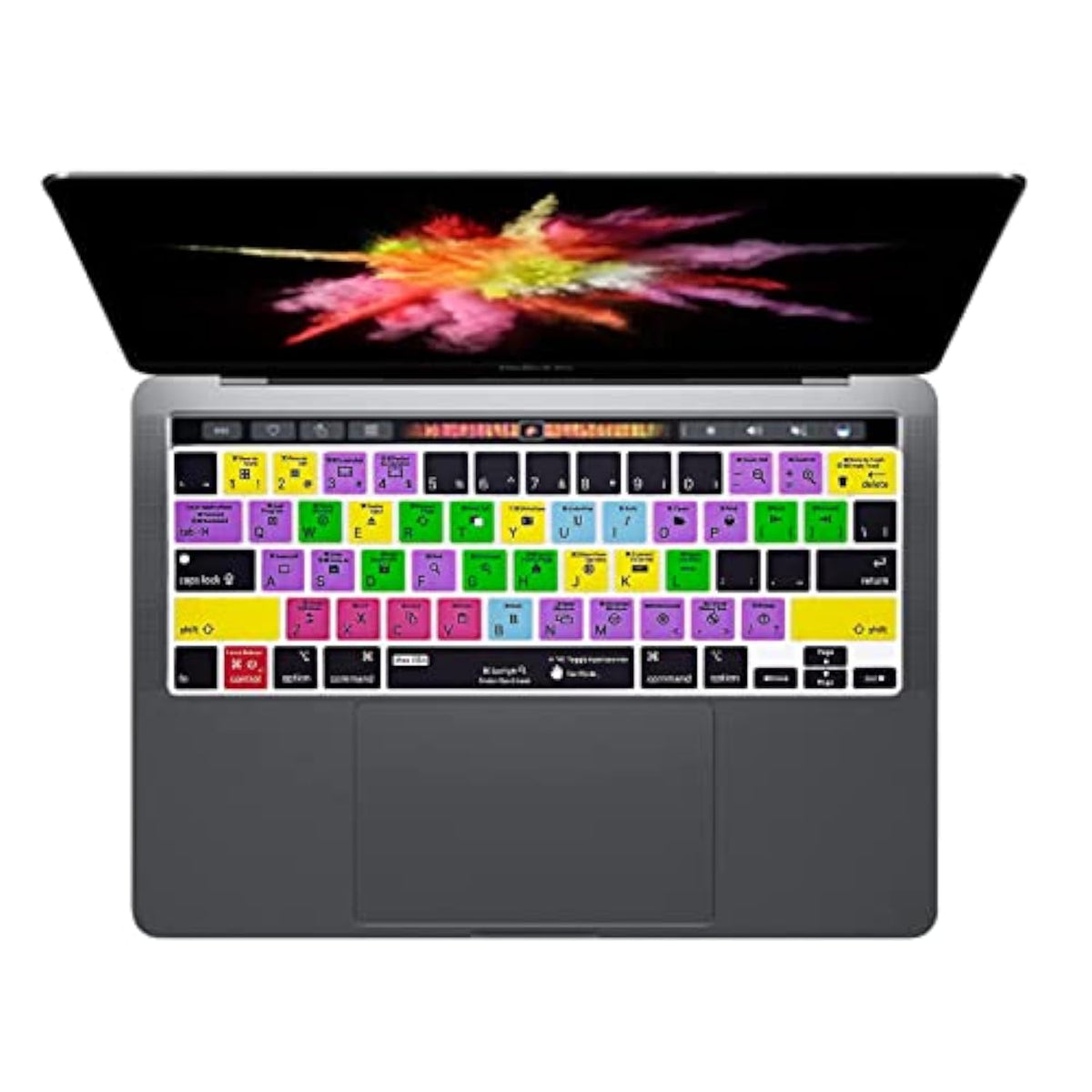 Mac Os/Macos Shortcuts Silicone Keyboard Cover For Macbook Pro 13 M1 M2 14 16,