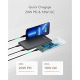 Power Delivery Power Bank 26800Mah, Pd Power Bank, 18W Usb C Portable Charger Quick Charge 3.0 Battery Pack Compatible With Macbook, Ipad, Iphone, Samsung, Pixel, More Phones, Tablets