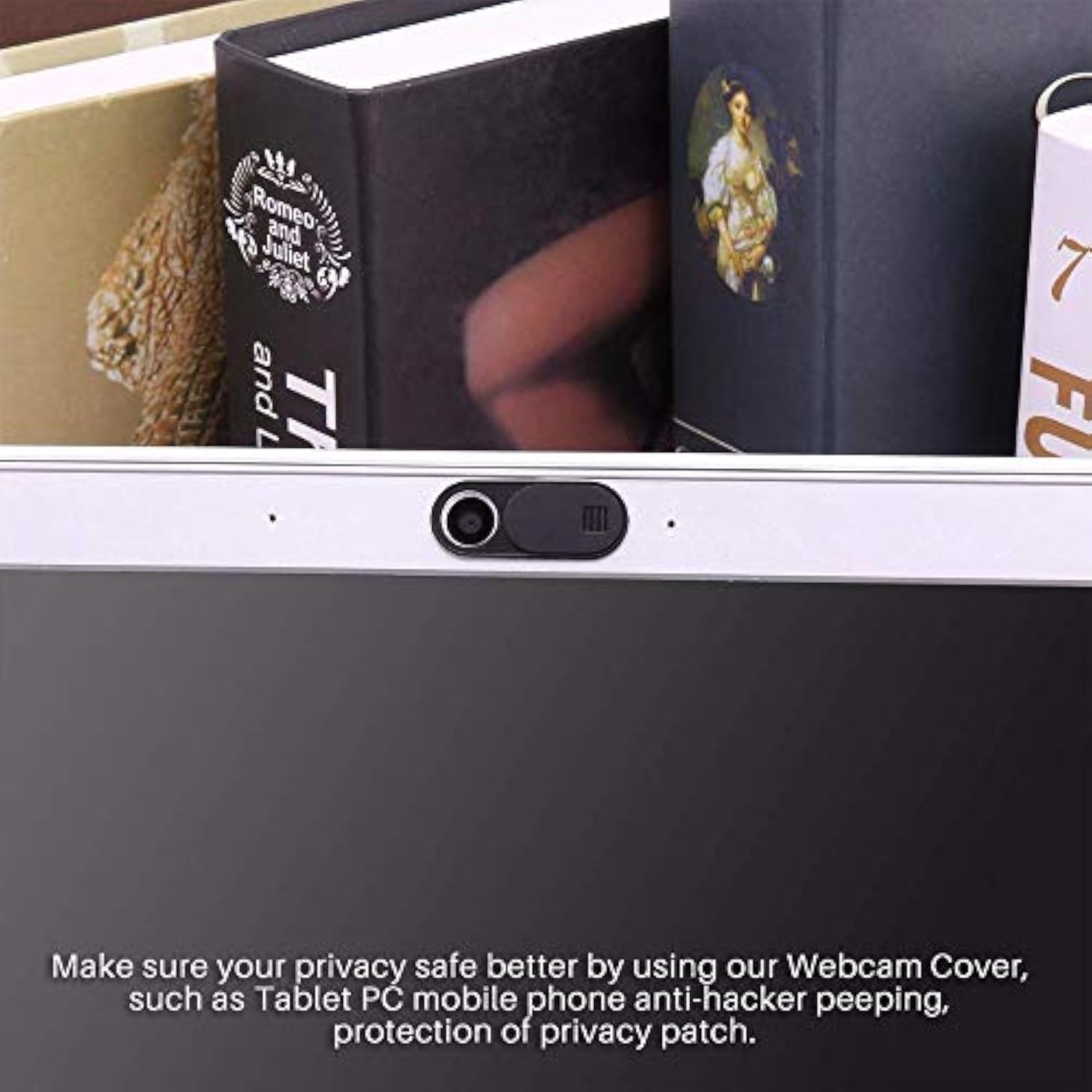 Webcam Cover Slide, Ultra Thin Round Hole Laptop Camera Cover Slide Blocker