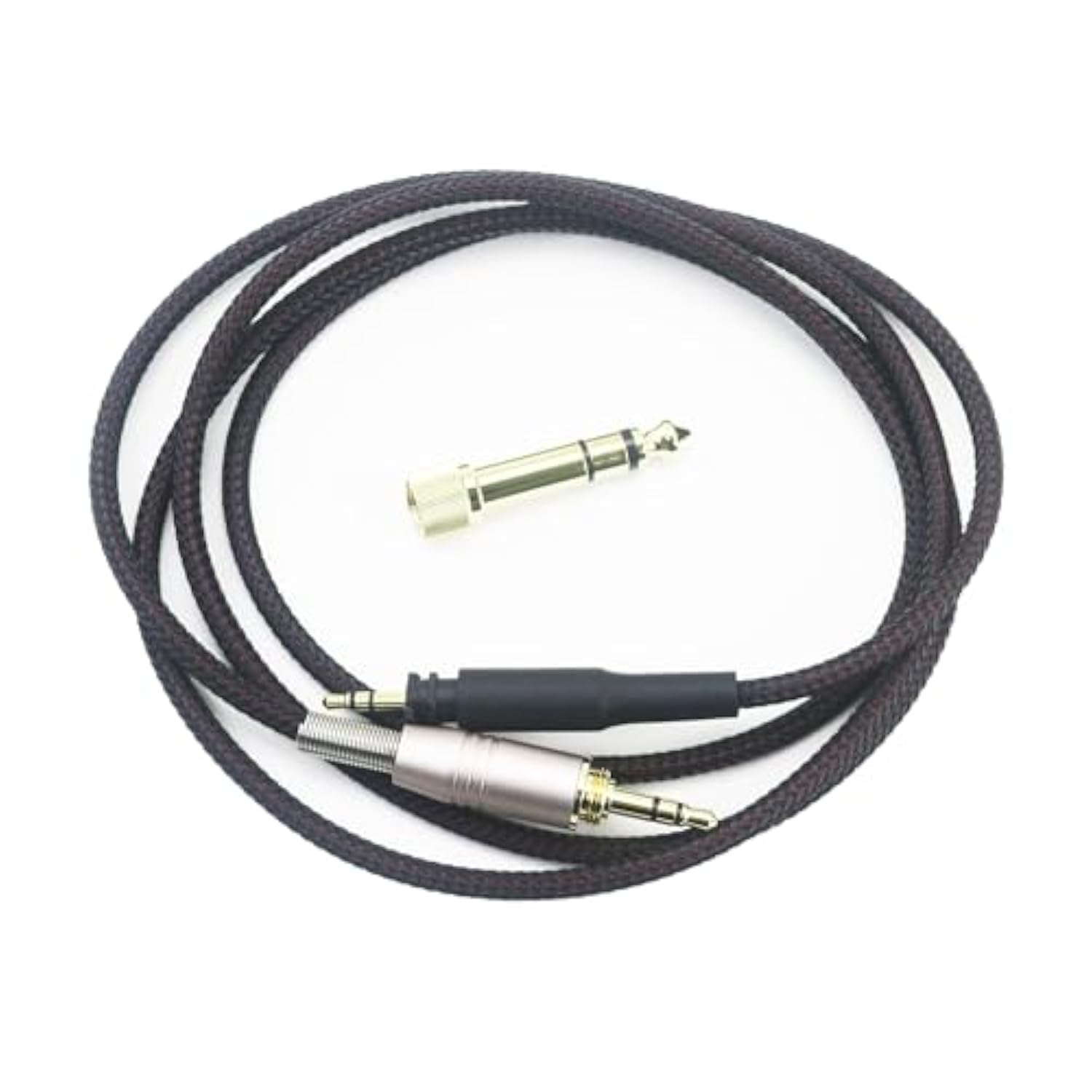 Replacement Cable For Shure Srh840 Srh940 Srh440 Srh750Dj Headphones Braided Wire Audio Upgrade Hifi Stereo Cord 150Cm/4.5Ft