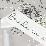 Bride In A Tini Bit Sash, Espresso Martini Bow Coquette Bride-To-Be Sash, Tini Time Martini Bachelorette, Bridal Shower, Engagement, Wedding Party Decorations