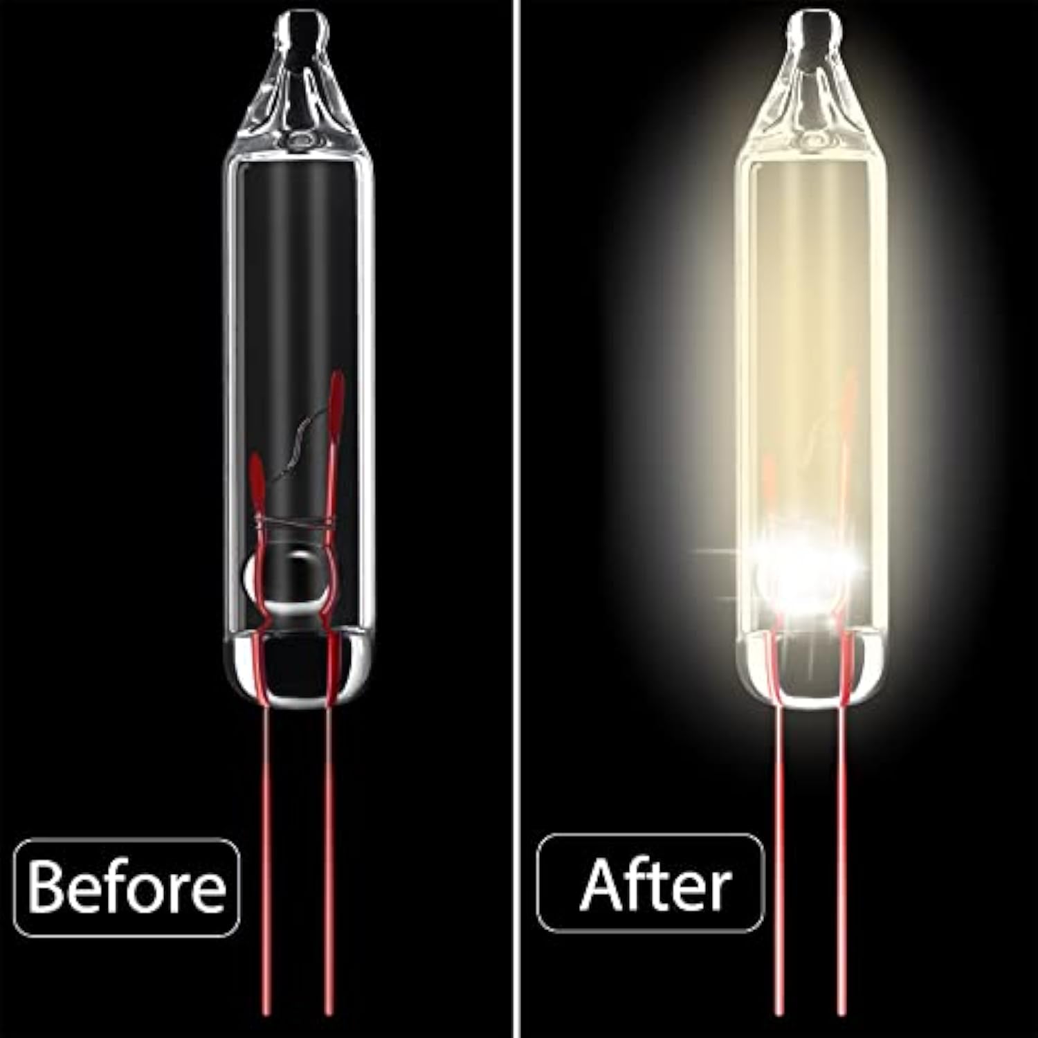 60 Count 6V Mini Christmas Replacement Lights Bulbs For Christmas Trees Decoration Light Supplies Indoor Outdoor String