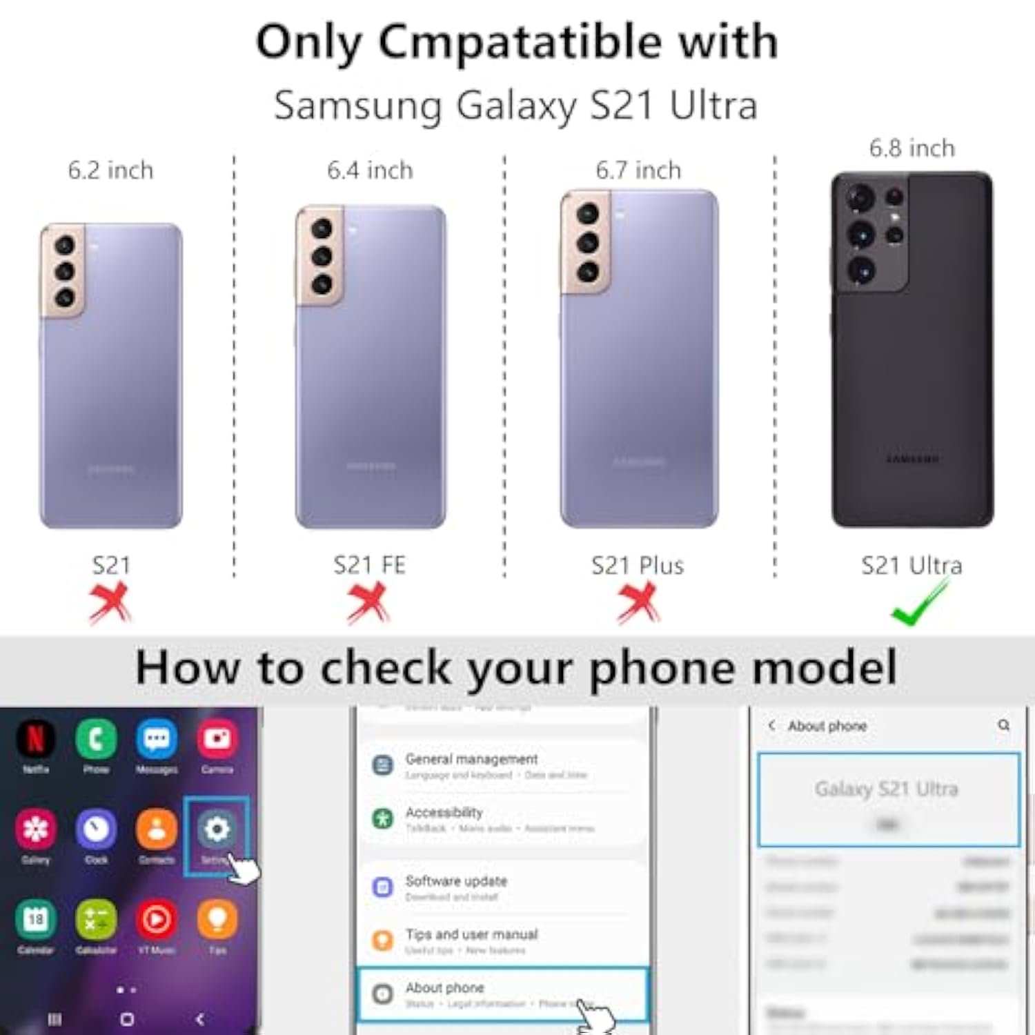 Designed For Samsung Galaxy S21 Ultra 5G Case,Cute Plating Edge Love Hearts Pattern With Camera Lens Protection Phone Cover For Girls Women,Black