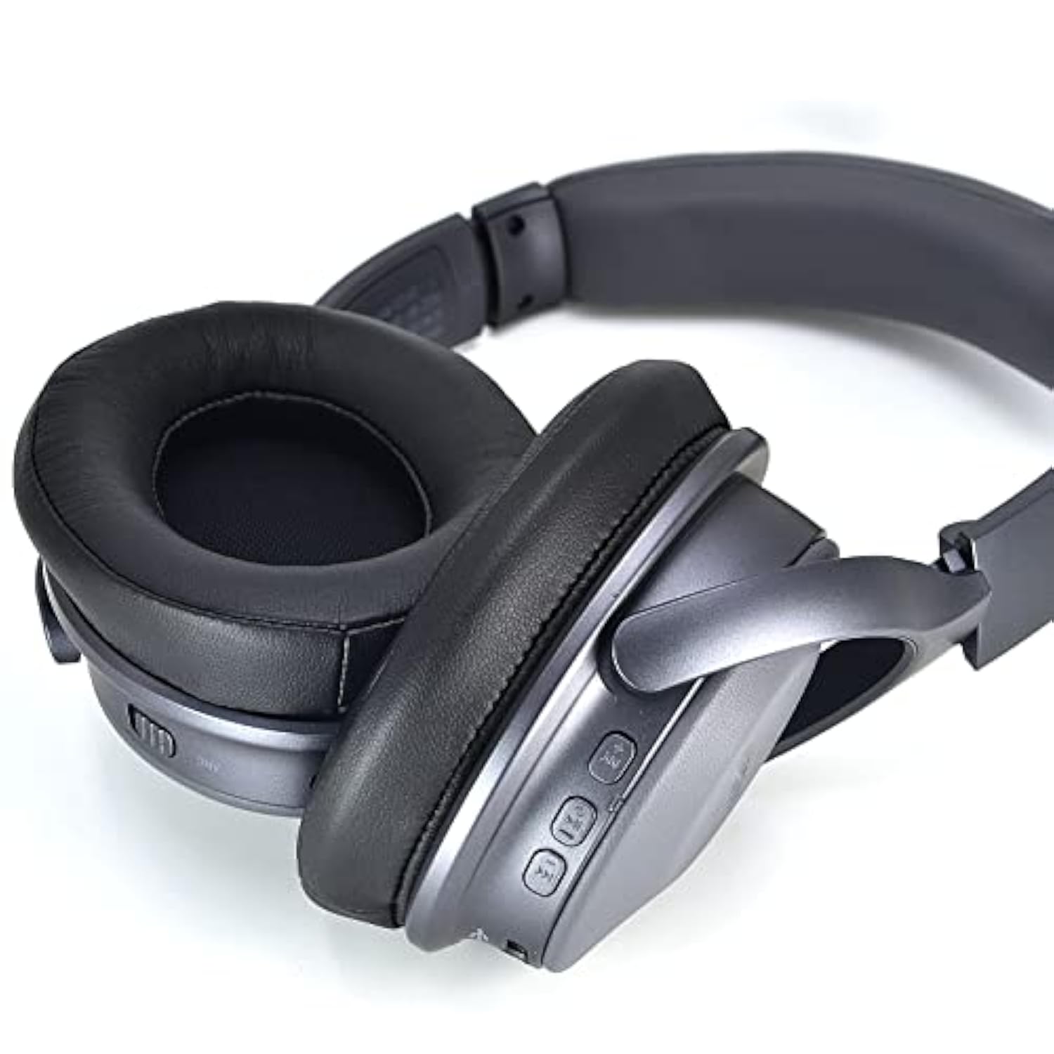 Ear Pads Ear Cushion For Mpow H17 Headphones, Headset Replacement Protein Leather Covers Earmuffs Earplug Earbud