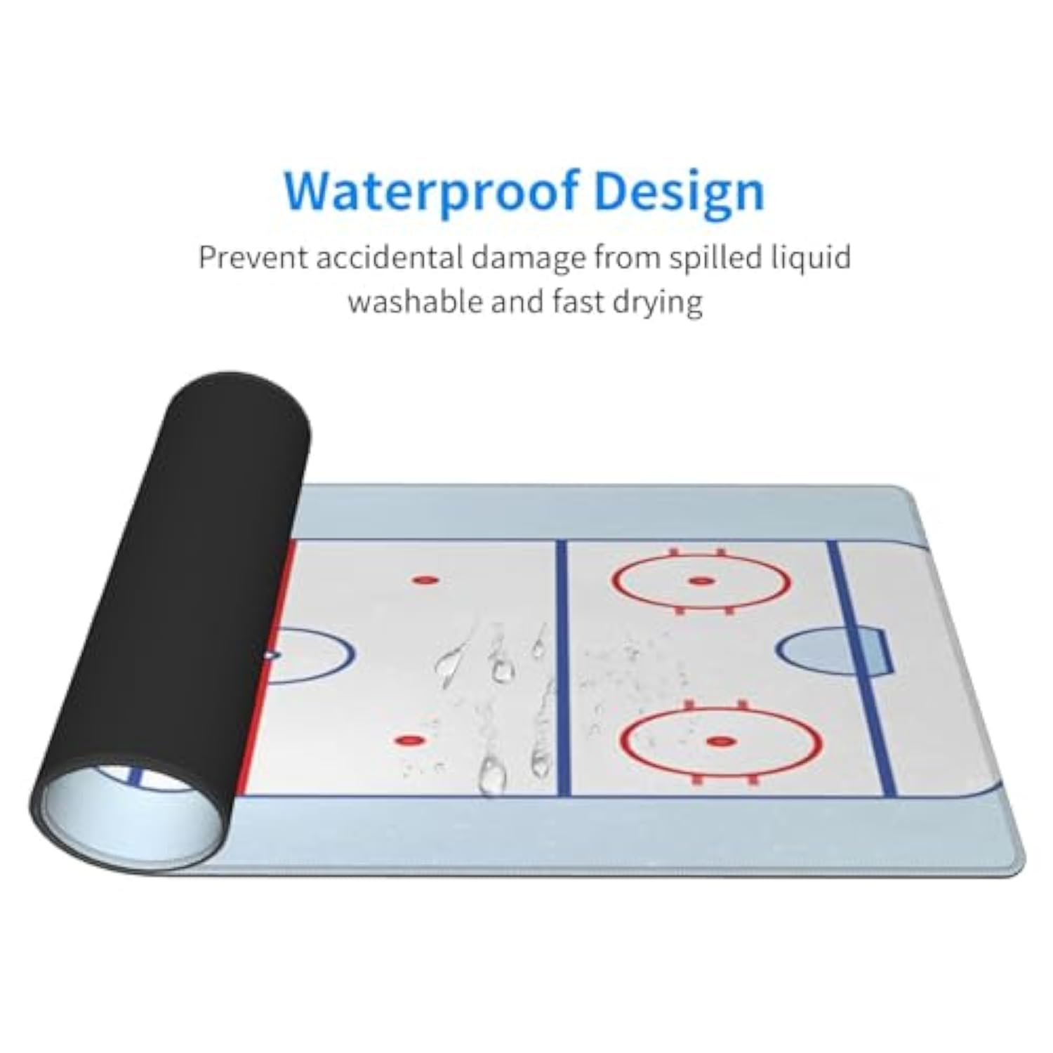Large Mouse Pad Hockey Field Mouse Pads, Xxl Extended Keyboard Mousemat Big Desk Mat Gaming Mousepad For Home Office Accessories
