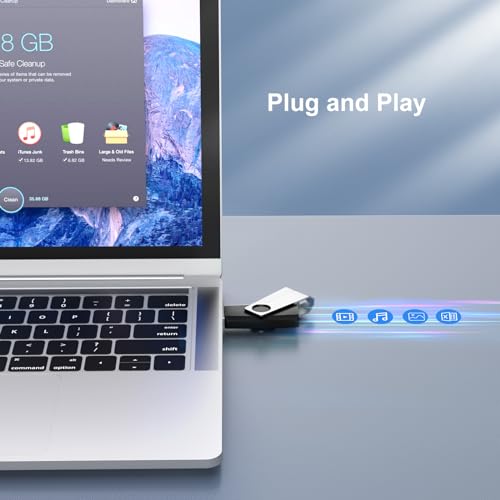 16Gb Usb3.0 Flash Drive 5 Pack Bulk, Thumb Drive Usb Stick For Data Storage Backup, Jump Drive Pen Drive Zip Drive Memory Stick With Indicator, Usb Storage Flash Drive Swivel Design