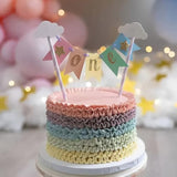 Handmade 1st Birthday Cake Topper Photo Prop Baby Shower Party Decorations
