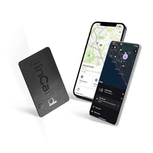[2025 New, Designed In California] Wallet Tracker, Up To 5-Year Battery Life, Certifed By Apple Find My & Google'S Find Hub (Find My Device), Item Locator, Card Holder Tracker, Bags, Android Tracker