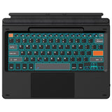 Surface Pro 11/10/9/X/8 13 Inch Keyboard, Bluetooth Keyboard With Touch Pad & Lighting Keys Compatible With Surface Pro 13" Copilot+, Pen & Tablets Not Included