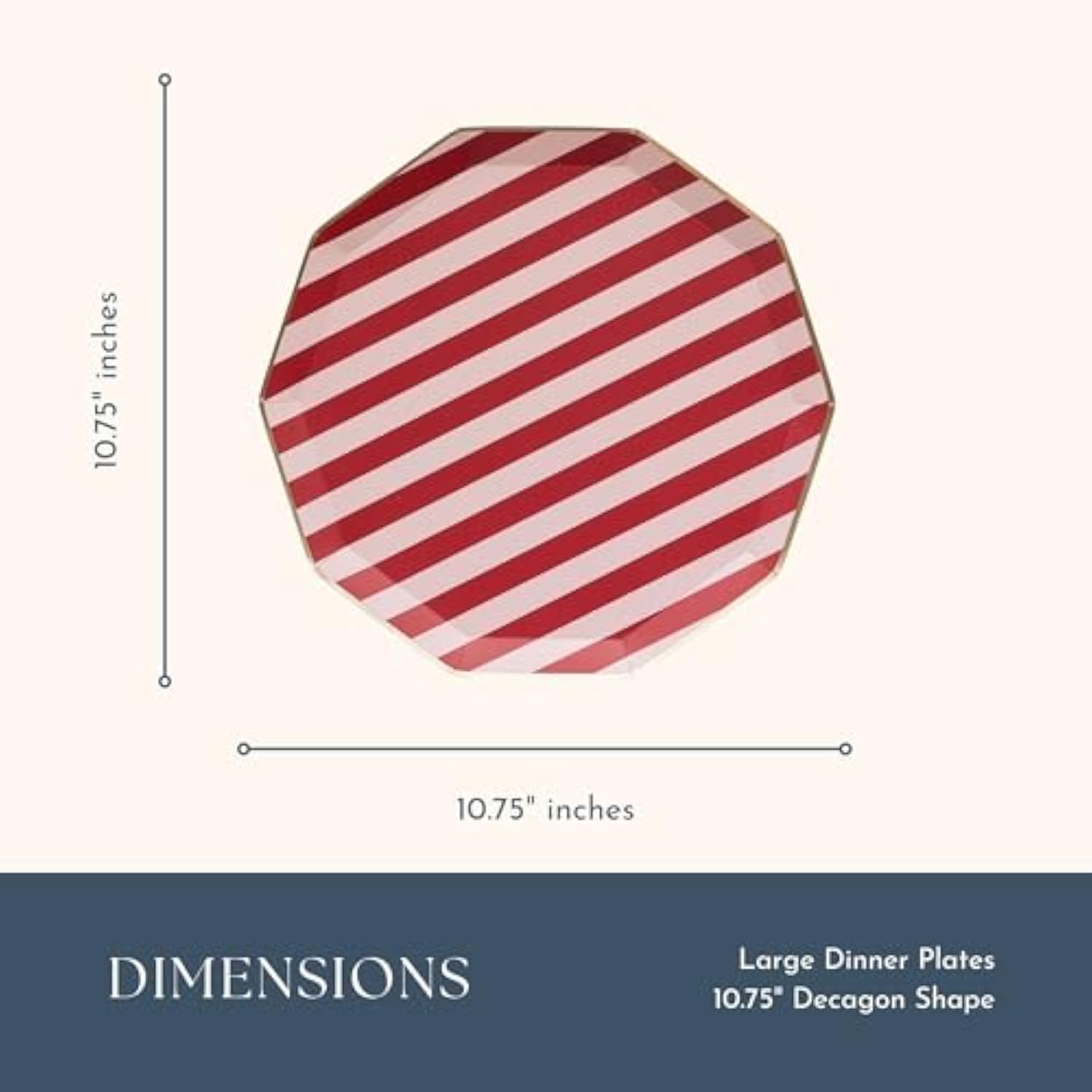 Harry Potter Paper Plates | Hogwarts House Large Paper Plates | Harry Potter Party Supplies & Decoration | Dinner Plates | Gifts For Birthdays, Christmas, And Holidays | 8 Pack (10.5")