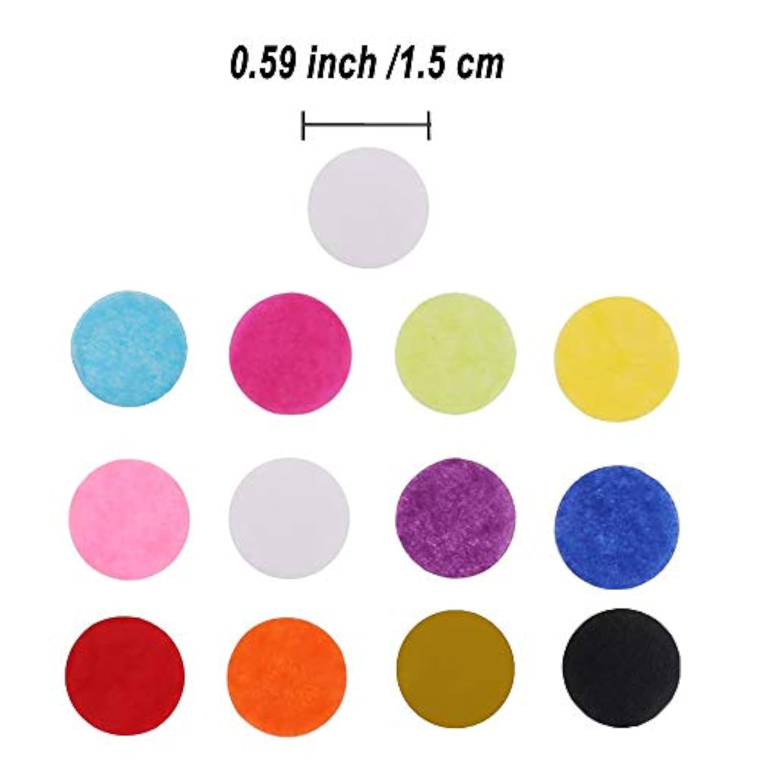 White Confetti Paper Circles 15mm Biodegradable 5000Pcs Wedding Party Decor