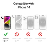 Clear Anti-Yellowing Case for iPhone 14 by JETech