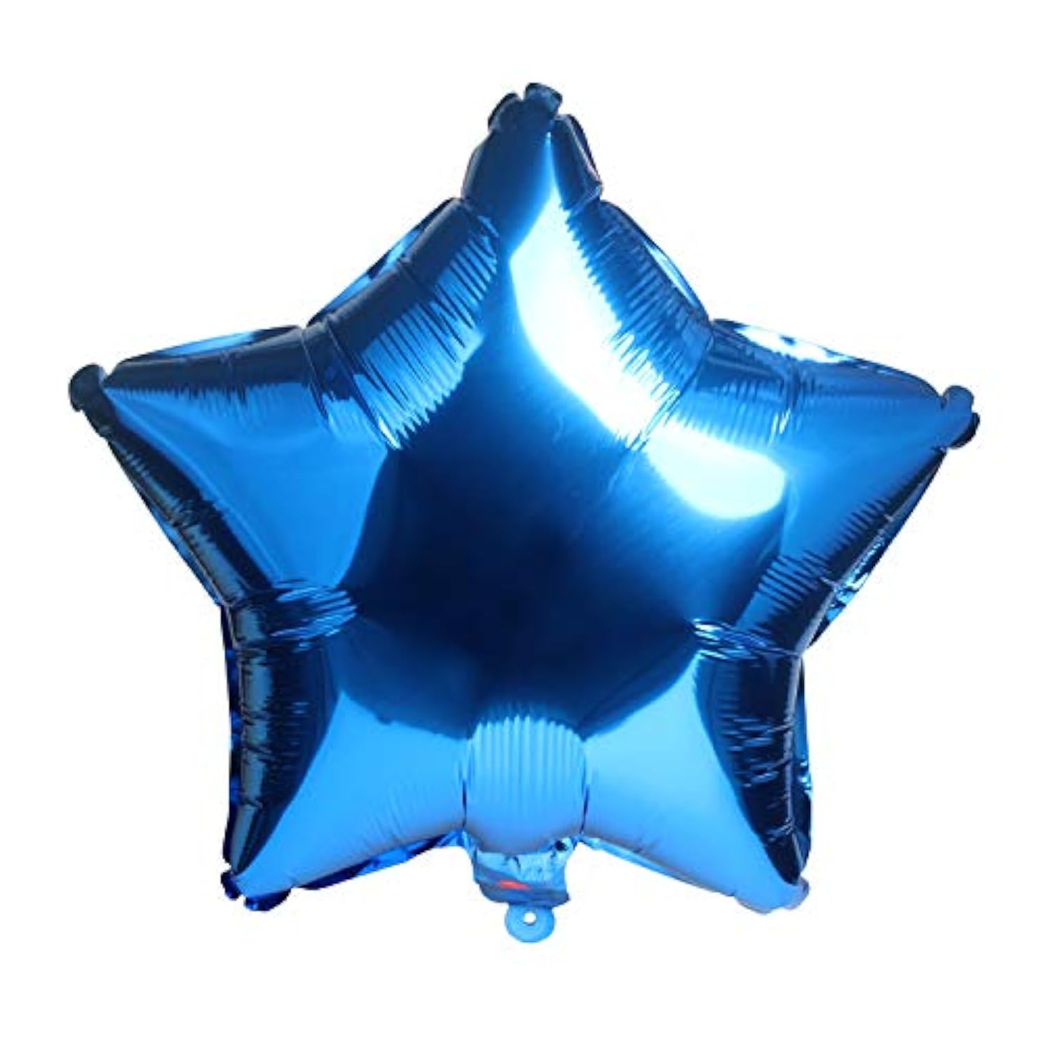10-Pack Blue Star Foil Balloons – 18" Helium Balloons for Birthday, Wedding & Baby Shower Decor