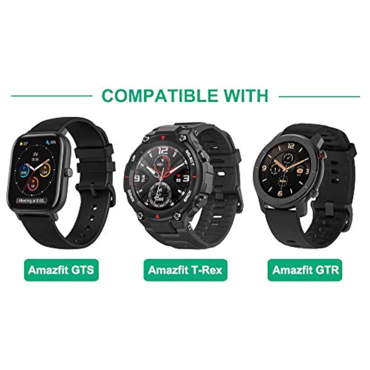 Charger Cable For Amazfit Gts Gtr T-Rex, Charging Cable With 3.3Ft Usb Cord For Amazfit Gts Gtr T-Rex Smart Watch [3.3Ft/1M]