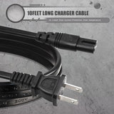 2 Prong Power Cord Charger Replacement For Epson Workforce, Stylus, Ecotank Printer, Et-2800 Wf-2520 Wf-3620 Wf-M1560, Et-2720 Et-2750 Et-2650 Et-M1120 Et-M1170 Et-3760 Et-3750 Printer Charging Cable