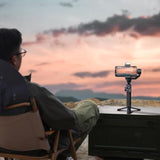 hohem iSteady M6 Kit Gimbal Stabilizer for Smartphone, 3-Axis Phone Gimbal with AI Tracking, Magnetic Fill Light, 18H Long Lasting Battery Stabilizer for iPhone & Android, Ideal for Video Recording