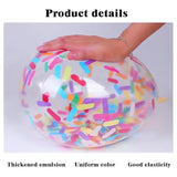 25-Pack Confetti Balloons for Birthday, Baby Shower & Family Party Decorations