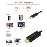 Long USB C to HDMI Cable 4K@60Hz HDR, CableCreation 16.5FT USB Type C to HDMI
