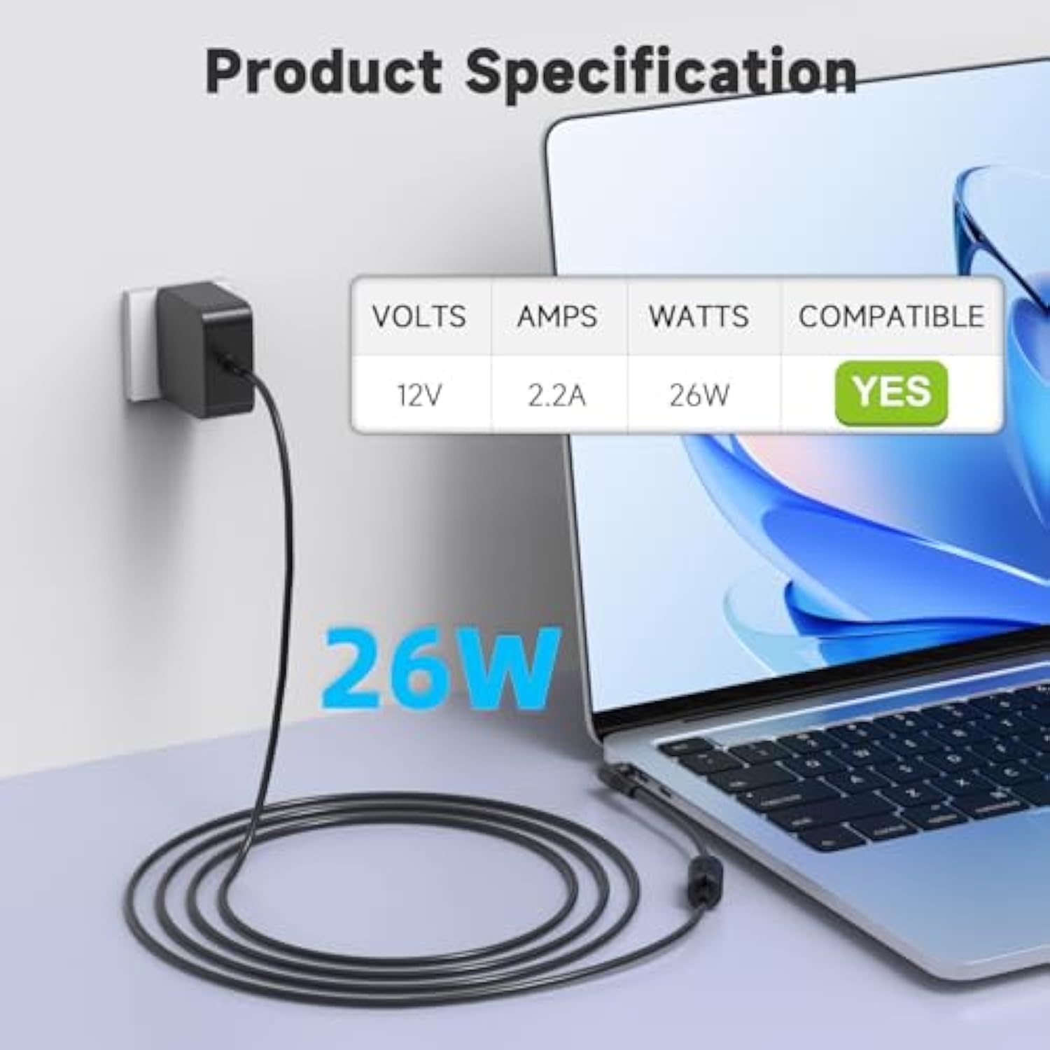 Xe500C13 Charger For Samsung Chromebook 3 2 500C Xe501C13 Xe500C13-K02Us Xe500