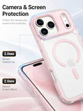 Magnetic for iPhone 17 Pro Max Case, Compatible with MagSafe, Clear Colorful Cute Phone Case for Women Girls, Shockproof TPU Cover with