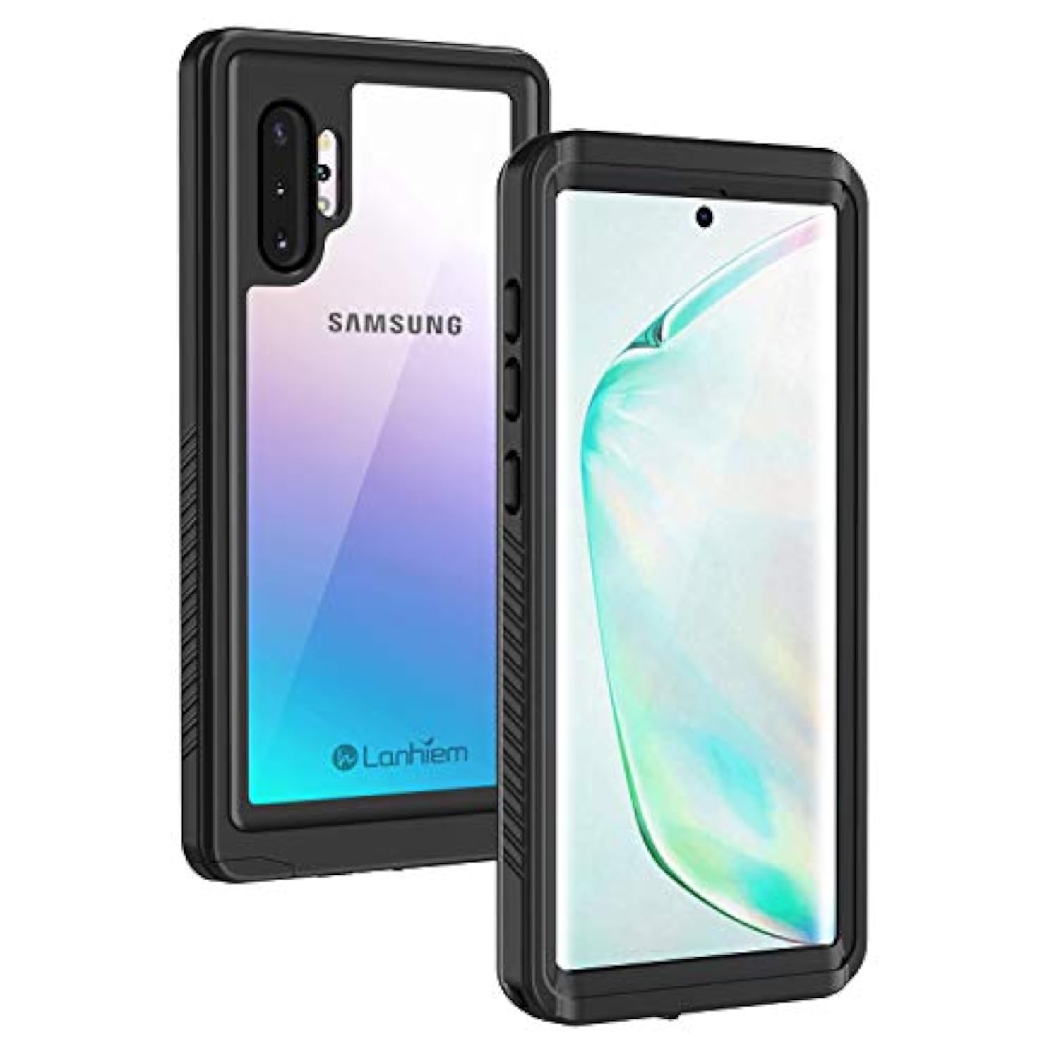 Galaxy Note 10+ Plus Case, Built-In Screen Protector [Compatible With Fingerprint Id], Ip68 Waterproof Dustproof Shockproof Full Body Protective Cover For Samsung Galaxy Note 10+ / Note 10+ 5G